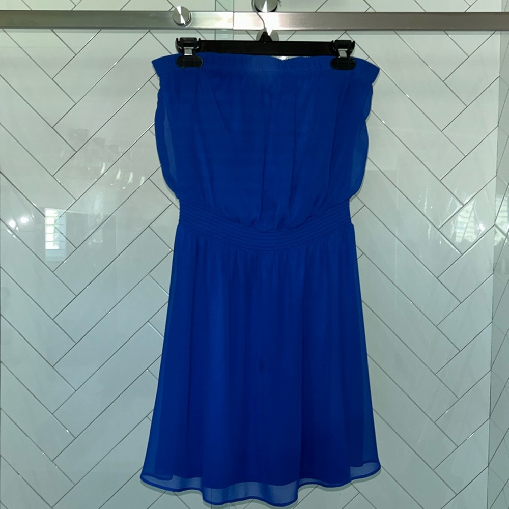 Royal Blue Strapless